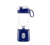 Kznifmk Frullatore Portatile da 380 Ml per Frullati, Succhi e Frullati Mini Frullatore da 4000 MAh per La Casa e I Viaggi Blu
