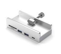 Kznifmk Hub USB 3.0 Clip su docking station USB HUB USB docking station USB per computer portatile adattatore ad alta velocità 5 Gbps per PC portatile