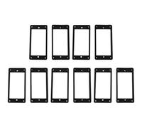 Kznifmk Humbucker - 10 pezzi piatto da pick-up per in ABS per chitarra elettrica