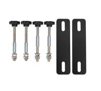 Kznifmk Kit di Piatti di Base Pin Tavola di Recupero Auto Universale Tavola Di Scarico Facile Da Installare, Sicurezza Tavola di Trazione
