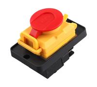 Kznifmk KJD12 Interruttore Elettromagnetico KJD12 16A 220V Magnetico Impermeabile Antideflagrante con Pulsante di Arresto Di Emergenza