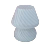 Kznifmk Lampada da Tavolo A LED In Vetro, Luci da Tavolo, Decorazione, Camera da Letto, Comodino, Camera Dei Bambini, Scrivania, Lampada da Tavolo, Decorazione A
