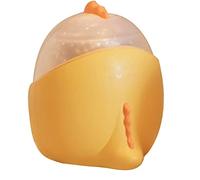 Kznifmk Luce Notturna Proiettore a Rotante a 360 Gradi Set di 6 Luci di Proiezione con Ricarica USB per Regalo di Natale per Bambini Giallo