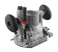 Kznifmk Macchina da taglio regolabile con base di trottola di immersione, doppia maniglia, strumento elettrico di fresatura per la lavorazione del legno di precisione