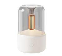 Kznifmk Mini Diffusore di Portatile USB Umidificatore D'Aria Olio Luce Notturna Nebulizzatore per Uso Domestico Regalo,B