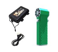 Kznifmk Mini Turboventilatore 110.000 /Min, Turboventilatore Portatile Pratico, Motore Senza Spazzole ad Alta Velocità, Soffiatore di Polvere, Velocità Continua, Ventilatore Violento A