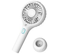 Kznifmk Mini Ventilatore Portatile 2000MAh USB Ricaricabile per Acqua Raffreddamento Ufficio Umidificatore Umidificatore