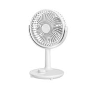 Kznifmk Mini Ventilatore Portatile, Potente Ventilatore da Tavolo, Ventilatore Ricaricabile Tramite USB per Viaggi In Interni Ed Esterni