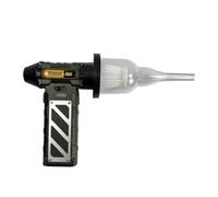 Kznifmk Mini Ventilatore Turbo A Mano 110.000 Rpm, Soffiatore D'aria Ad Alta Potenza, Asciugacapelli, Aspirapolvere, Soffiatore D'aria e Polvere, Motore Senza Spazzole B