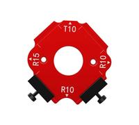 Kznifmk Modelli di Router di Lavorazione Del Legno Modello di Posizionamento Angolo , Stampo Ad Angolo Interno/Esterno, Strumenti di Posizionamento Riutilizzabili A