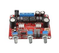 Kznifmk Modulo di scheda audio TPA3123 DC12-24 V 2.1, scheda amplificatore a triplo canale 2 x 25 W + 50 W, modulo subwoofer installazione facile
