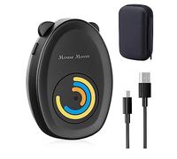 Kznifmk Motore del mouse anti-sonno Awakening Artifact Jiggler Mouse Simulatore Automatico con Interruttore On/Off per Laptop