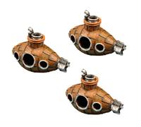 Kznifmk Ornamenti Subacquei in Resina, Accessori Per Paesaggio Rifugio per Pesci e Gamberetti, Adatto alla Decorazione Acquario B