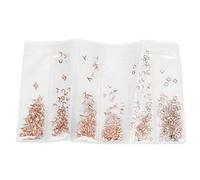 Kznifmk Ornamento Adesivo Per Unghie Rivetto In Metallo Openato 4#