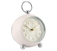 Kznifmk Orologi da Comodino Silenziosi Orologio da Tavolo Ticchettio Sveglia Analogica Orologio da Camera da Letto Sveglie Vintage Semplici e Rumorose