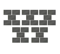 Kznifmk Pellicola Polarizzante Lineare LCD/LED Filtro Polarizzato Foglio di Pellicola Polarizzante per Fotografia di Polarizzazione 20 Pezzi (Adesivo)