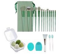 Kznifmk Pennelli per il trucco, kit per il trucco, pennello per fondotinta, pennello per ombretto, set di pennelli per il trucco