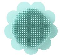 Kznifmk per Shampoo nel Silicone per Bambini nel Silicone Esfoliante Pulita Doccia Bagno Cura Strumenti Domestici per il Massaggio del Cuoio Capelluto - Verde