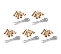Kznifmk Perni per Chitarra Ponte 30 Pezzi Perno Nel per Chitarra Acustica con Estrattore per Chitarra Ponte