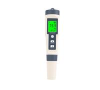 Kznifmk Ph-Meter TDS/PH/Temperatura per L', Ph-metro Digitale 0-14 PH, Tester di Qualità di Alta Precisione 0,01, Installazione Facile