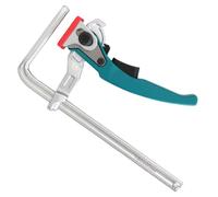 Kznifmk Pinza a cricchetto con manico ciano pinza a cricchetto per guida di lavorazione del legno, pinza a cricchetto, 160 x 60 mm, ciano