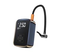 Kznifmk Pompa di Gonfiaggio Pneumatico Compressore d'aria Auto Microfono Pompa di Gonfiaggio Auto Può Essere Usato come Banca di Potere per Bici