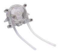 Kznifmk Pompa, Pompa da Giardinaggio 6 V DC DIY Pompa Dosatrice Peristaltica Testa Dosatrice per Acquario/Laboratorio Chimico Acqua Analitica