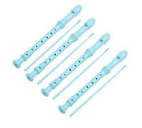 Kznifmk Registratore ABS Blu 8 Fori Acuti 8 Fori, Strumento Flauto Ingresso Gamma per Bambini per Principianti