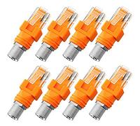 Kznifmk Rete Crystal RJ45 a F BNC a spirale RJ45 al connettore coassiale diretto