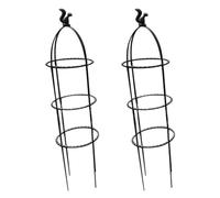 Kznifmk Rete di per piante rampicanti, traliccio da giardino, supporto per piante rampicanti, supporto per fiori, torre per piante, 2 pezzi (C)