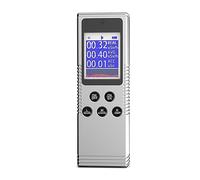 Kznifmk Rilevatore di radiazioni nucleari portatile, laboratorio domestico, display digitale LCD, contatore Geiger radioattivo multifunzione, contatore A