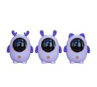 Kznifmk Scaldamani Portatile Scaldamani Portatile da 3 Pezzi Mini Riscaldatore Elettrico Viola