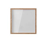 Kznifmk Scatola di souvenir di caricamento dall'alto con biglietto da viaggio concerto da 12 pollici con fessura, salvadanaio trasparente, scatole con cornice di memoria in legno