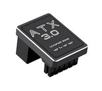 Kznifmk Scheda grafica GPU Adattatore di alimentazione 180 Gradi U Turn Connettore 12+4P 16P a 16P per Desktop Chassis Card Wire-A