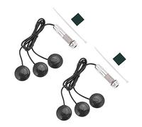 Kznifmk Sensore di chitarra 6X Trasduttore Piezo per Chitarra Acustica Ukulele Mandolina Strumenti
