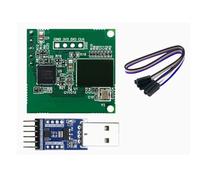 Kznifmk Sensore Radar LD6001B 60 GHz a onde milimetriche + scheda porta serie CH340 modulo sensore di presenza umana 3D multi-bersaglio di alta precisione