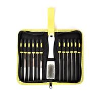 Kznifmk Set di 13 , 6 diamanti e 6 set di acciaio, di pulizia e con manico