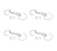 Kznifmk Set di 4 Pickup al Ponte Manico per Chitarra Elettrica Humbucker Pickup per Accessori per Chitarra LP Cromati