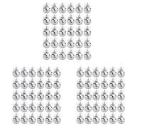 Kznifmk Set di 90 palline da discoteca in appeso a specchio palline da discoteca ornamenti con corda di Natale, festa di nozze, musica festival decuor