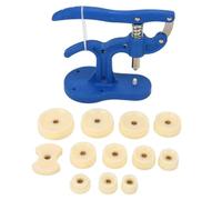 Kznifmk Set di strumenti per la stampa posteriore per orologio, 12 pezzi, per evitare scivolamenti, matrici da chiudicassa per orologio, kit di strumenti di riparazione per orologio