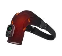 Kznifmk Spalle Riscaldanti Con EMS, Busta Riscaldante per Spalla, Cuscino Riscaldante per Spalla con Massaggio, Massaggiatore Spalla