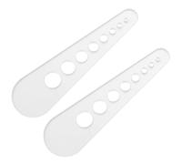 Kznifmk Spogliarellista Gadget da Cucina Spogliarellista Vaniglia 8 Fori Acrilico 2 Pezzi