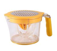 Kznifmk Spremiagrumi Frutta Manuale Spremiagrumi Spremiagrumi Limone Spremiagrumi Frutta con Grattugia Formaggio Misura InteGata