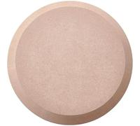 Kznifmk Strumenti per Ceramica Rotondi Stampo per Formatura Piastre in Ceramica Stampo per Piastre Densità Legno Stampa Strumento Formare Piastre Fango per Spogliatura degli Spazi Vuoti