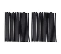 Kznifmk Strumenti per fai da te, accessori di riparazione di 40 pezzi, 200 mm, bastoncini di colla termofusibile, 7 mm, colore: Nero