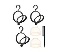 Kznifmk Supporti per parrucche, ganci per parrucche, supporti per parrucche, pieghevoli per appendere più parrucche, portatili per i viaggi, per la visualizzazione di parrucche, deposito parrucche