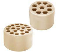 Kznifmk Supporto per a spirale, strumento di inserimento di fiori in plastica, design floreale, tubo di fiori a spirale, supporto per di Ikebana a spirale, confezione da 2