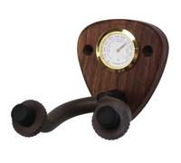 Kznifmk Supporto per chitarra in legno, supporto per gancio a parete, gancio per chitarra elettrica acustica/banjo/basso, facile da installare, colore legno scuro