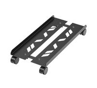 Kznifmk Supporto per CPU mobile regolabile, Torre PC con ruote per la maggior parte dei computer