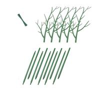 Kznifmk Supporto per Pianta Monstera in Plastica, Tutor da Giardino per Piante Alte, Bastoni in Plastica per Sostenere Pomodori e Rami D'.